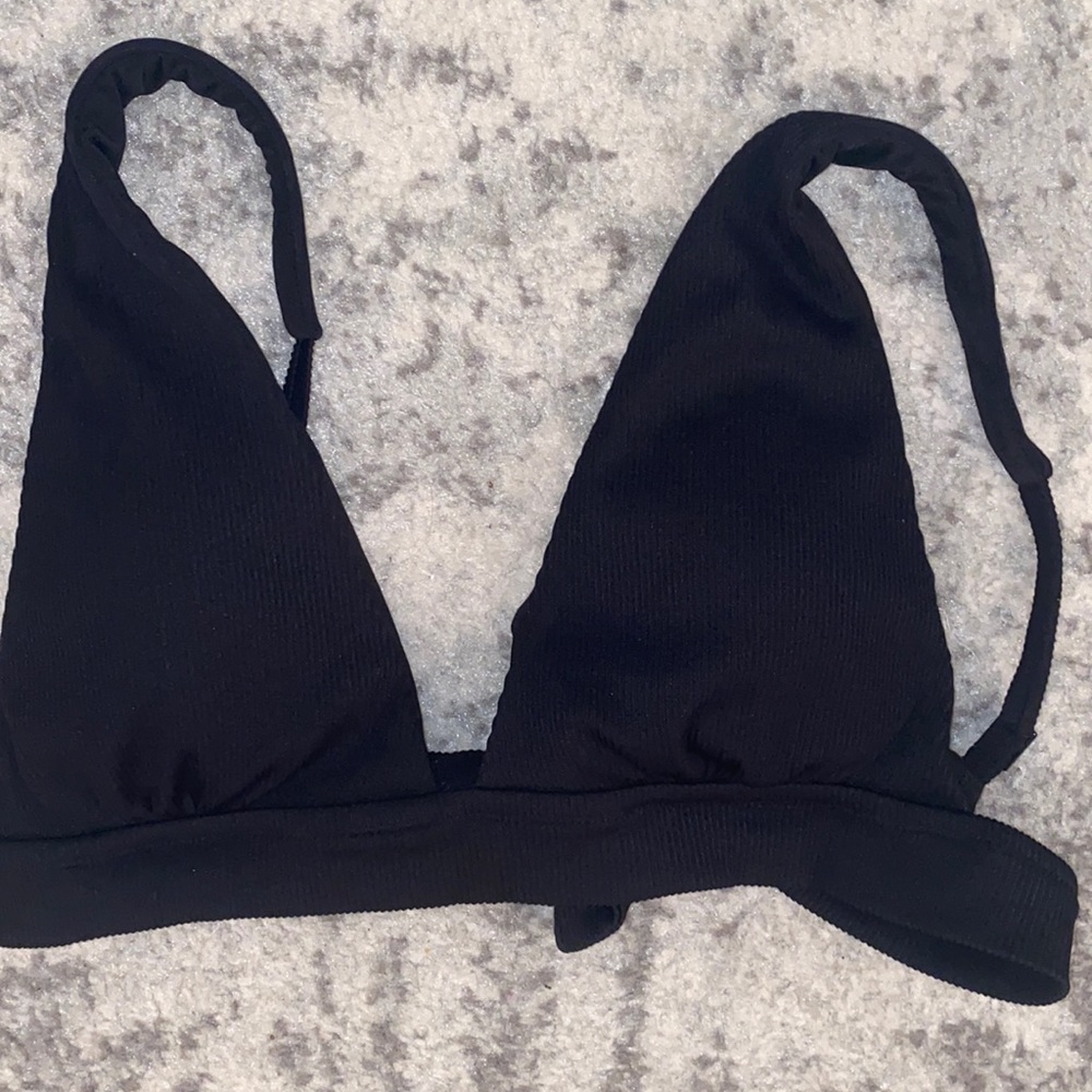 Aerie triangle bikini top